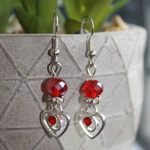 Heart earrings